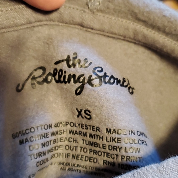 The Rolling Stones Crop Hoodie - Picture 3 of 3